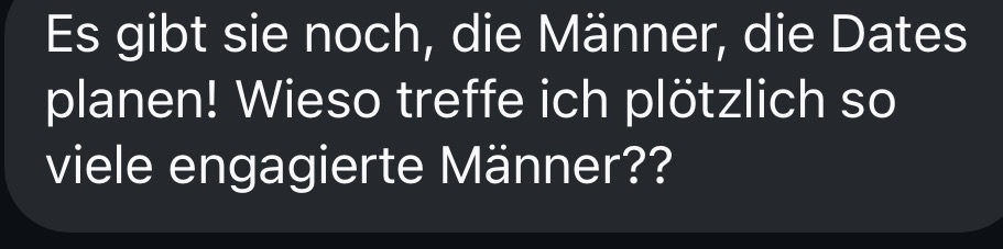 Nachricht einer Teilnehmerin